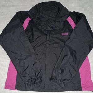 Coleman Black and pink Mesh Jacket‎